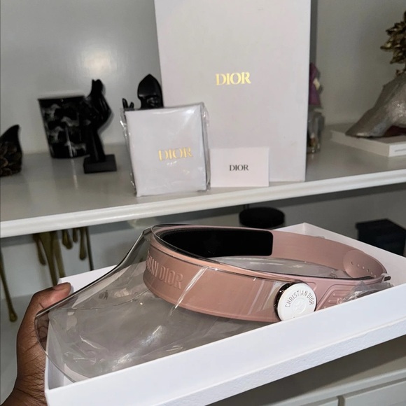 Dior Blush Pink Visor - Picture 1 of 5